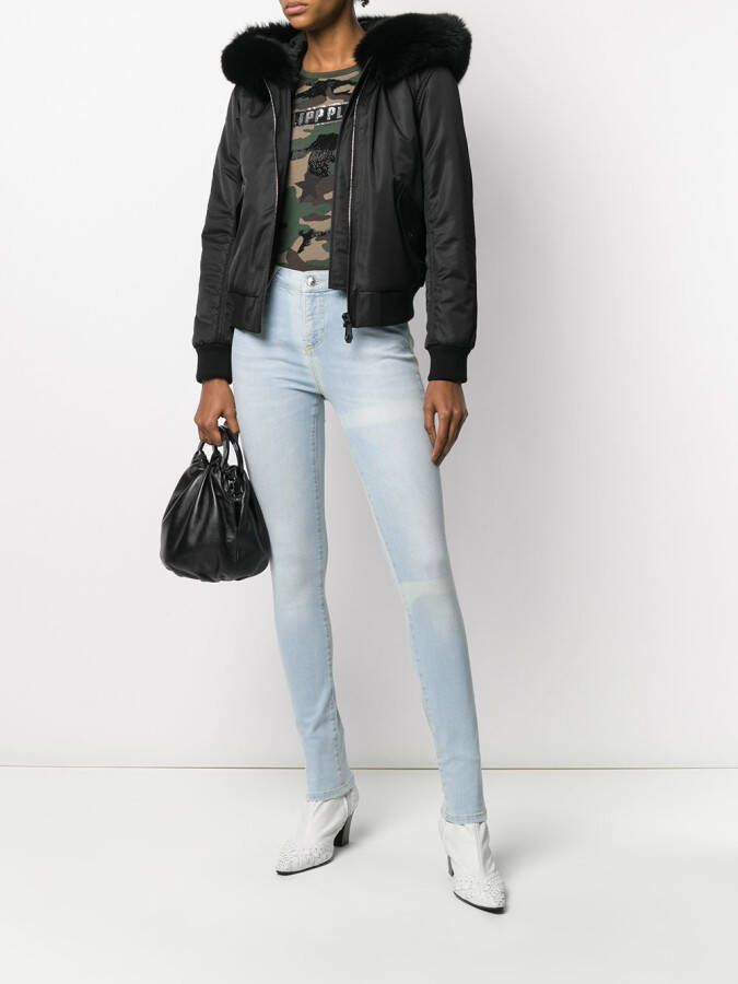 Philipp Plein Skinny jeans Blauw