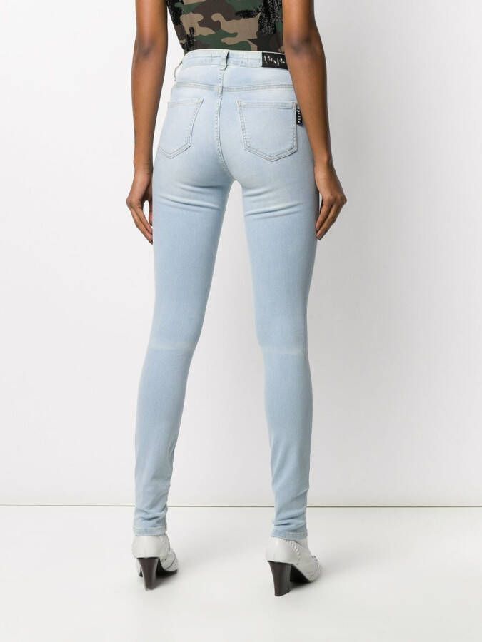 Philipp Plein Skinny jeans Blauw