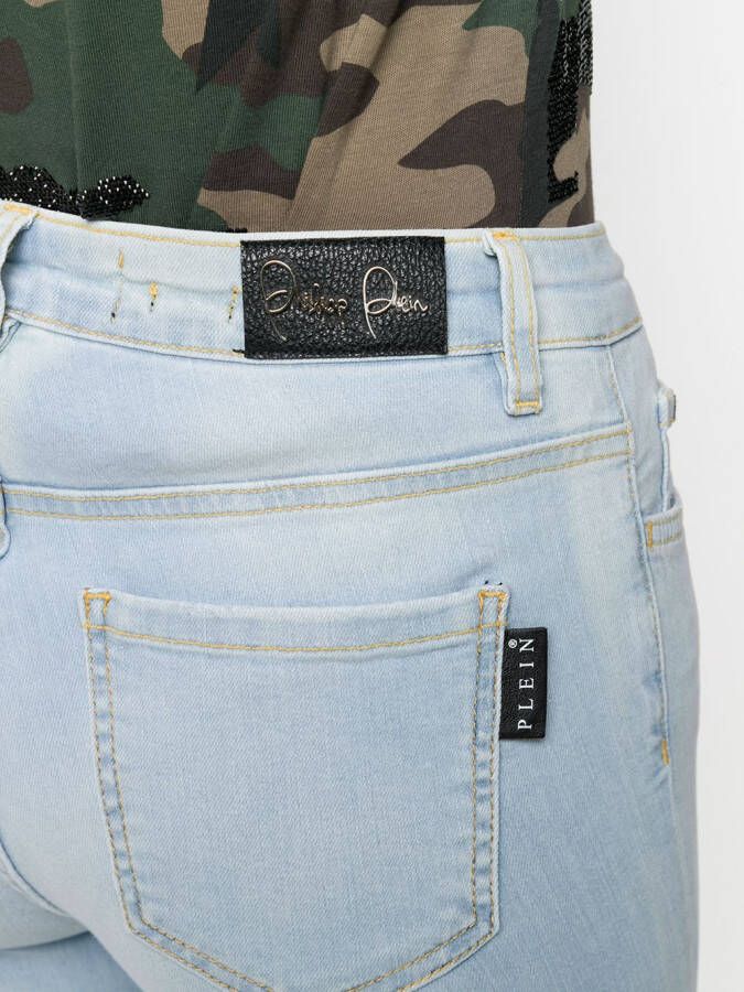 Philipp Plein Skinny jeans Blauw
