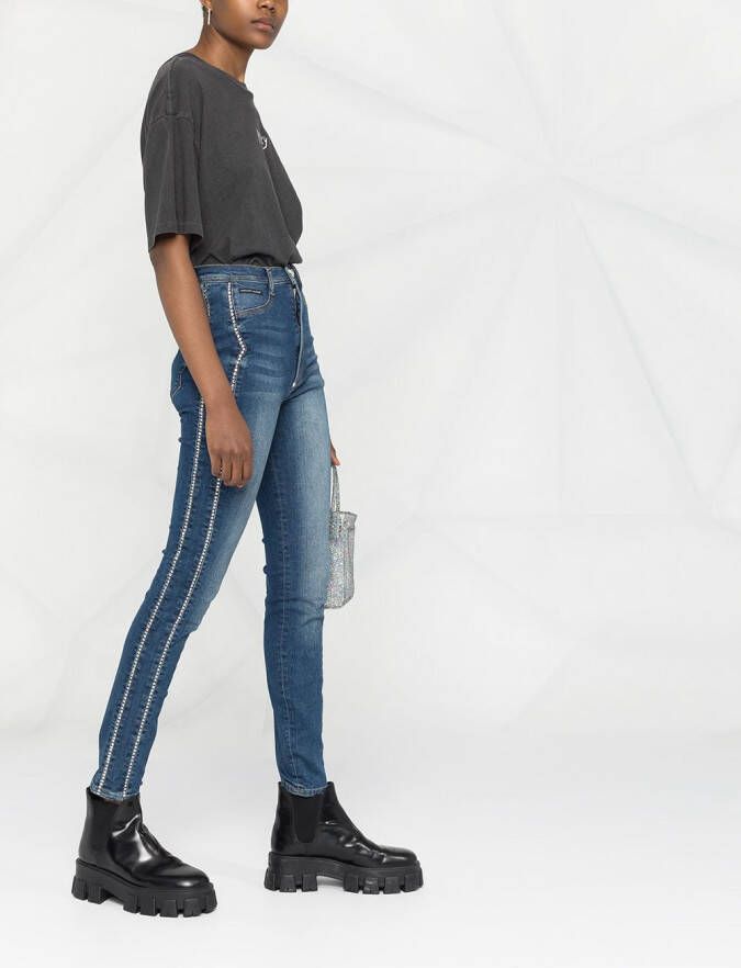 Philipp Plein Skinny jeans Blauw