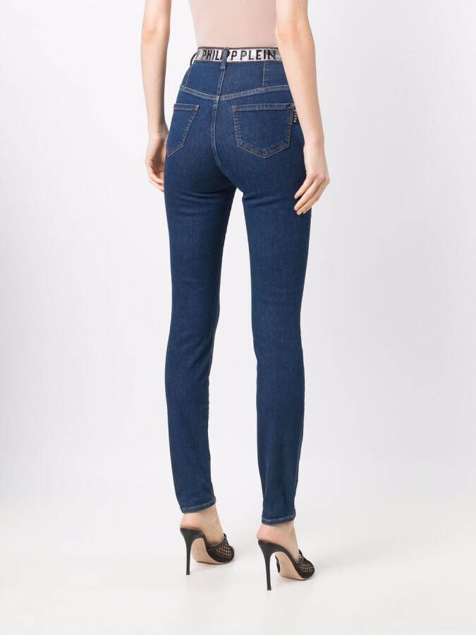 Philipp Plein Skinny jeans Blauw