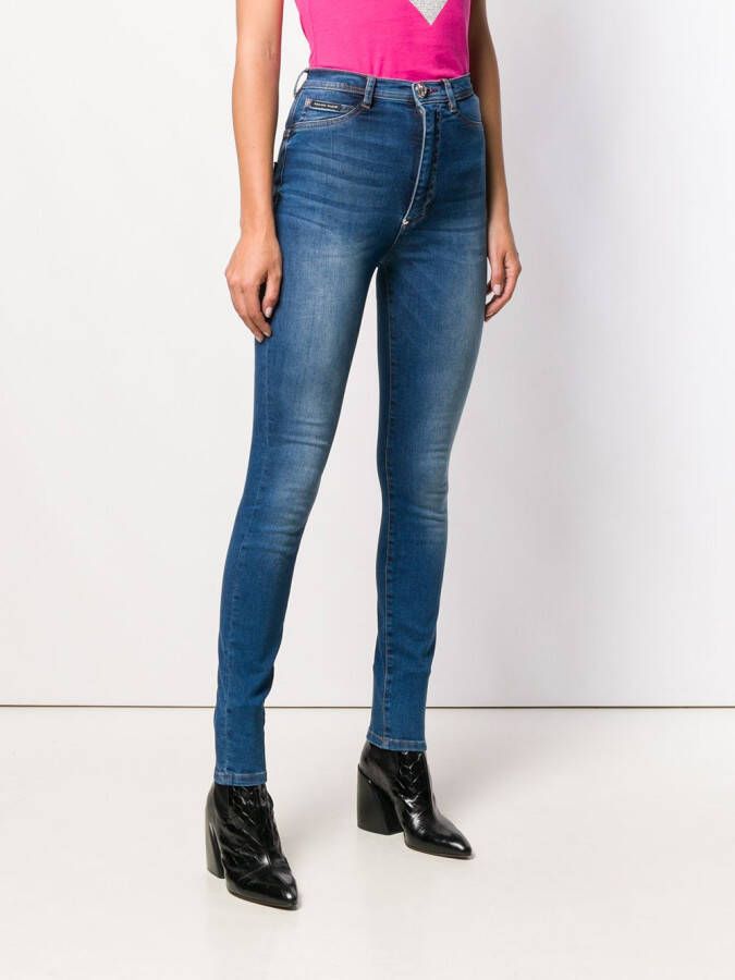 Philipp Plein Skinny jeans Blauw
