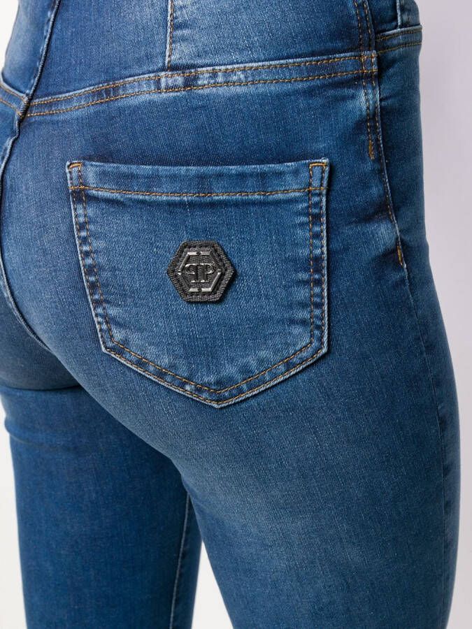 Philipp Plein Skinny jeans Blauw