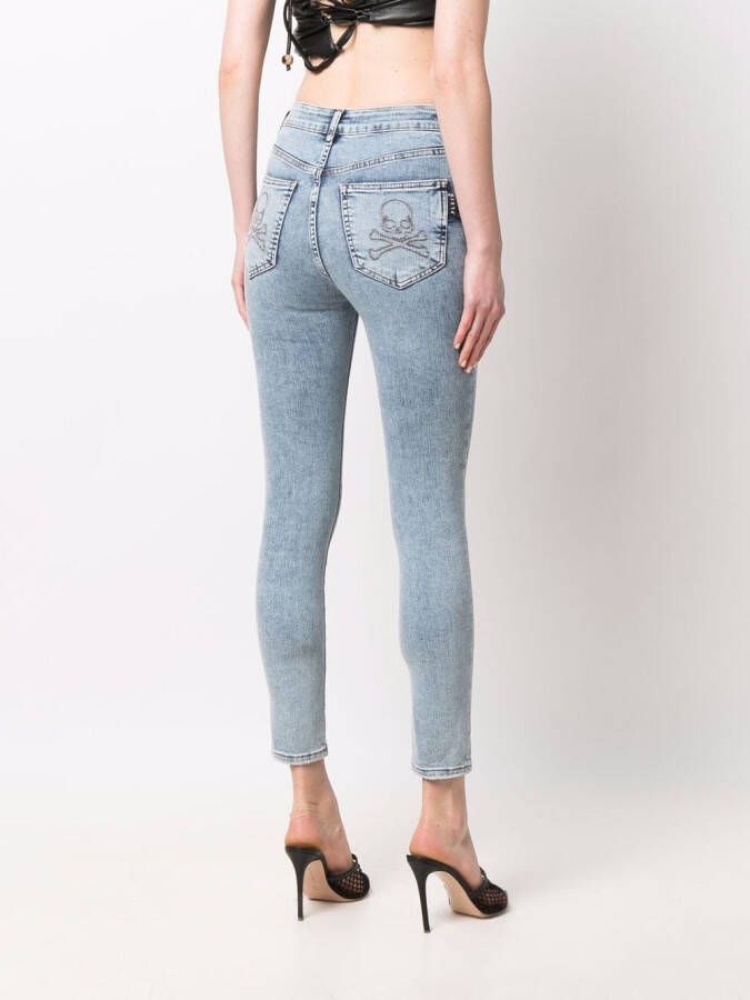 Philipp Plein Skinny jeans Blauw