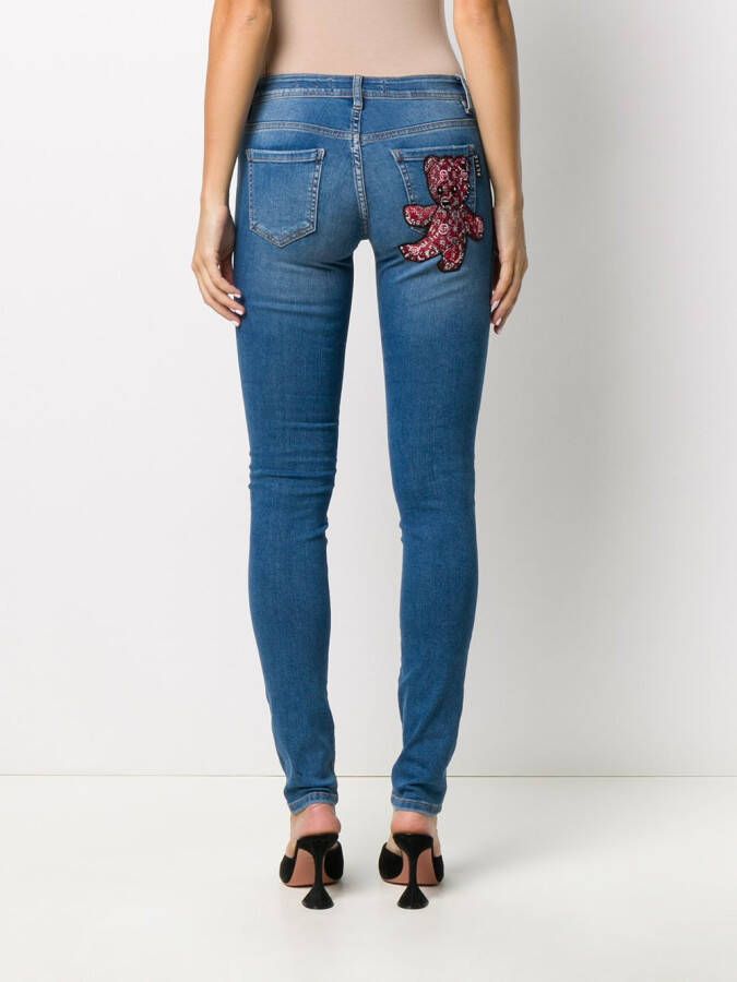 Philipp Plein Skinny jeans Blauw