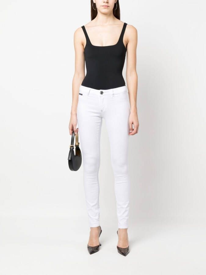 Philipp Plein Skinny jeans Wit