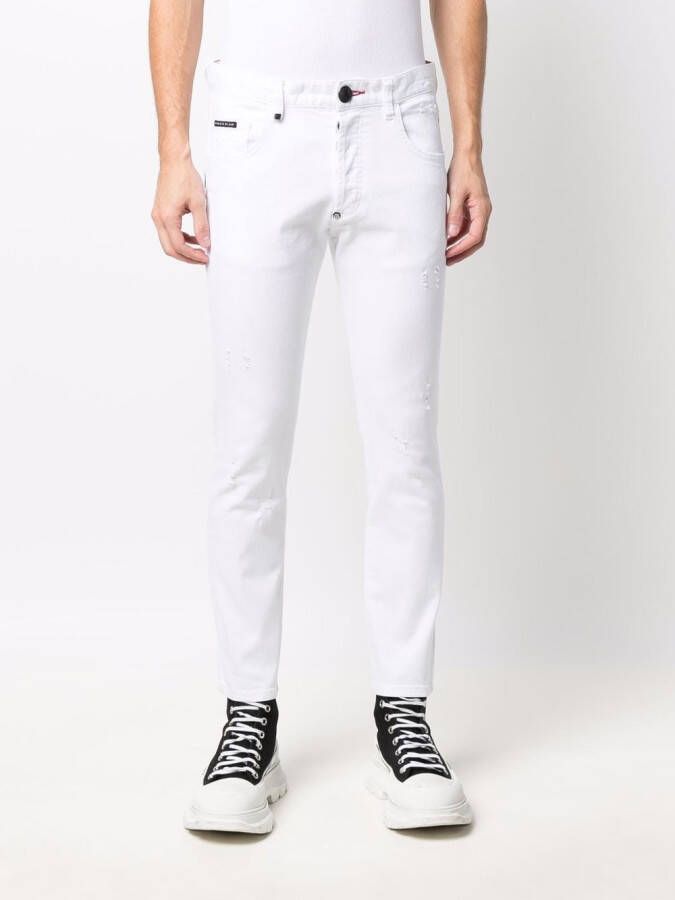 Philipp Plein Skinny jeans Wit