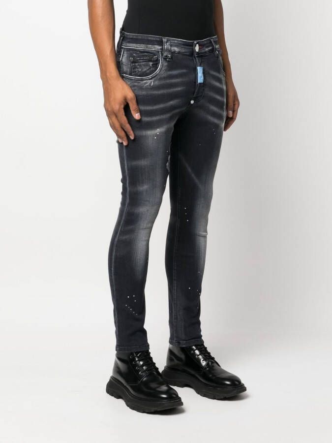 Philipp Plein Skinny jeans Zwart