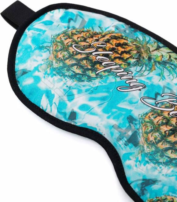Philipp Plein Slaapmasker Blauw