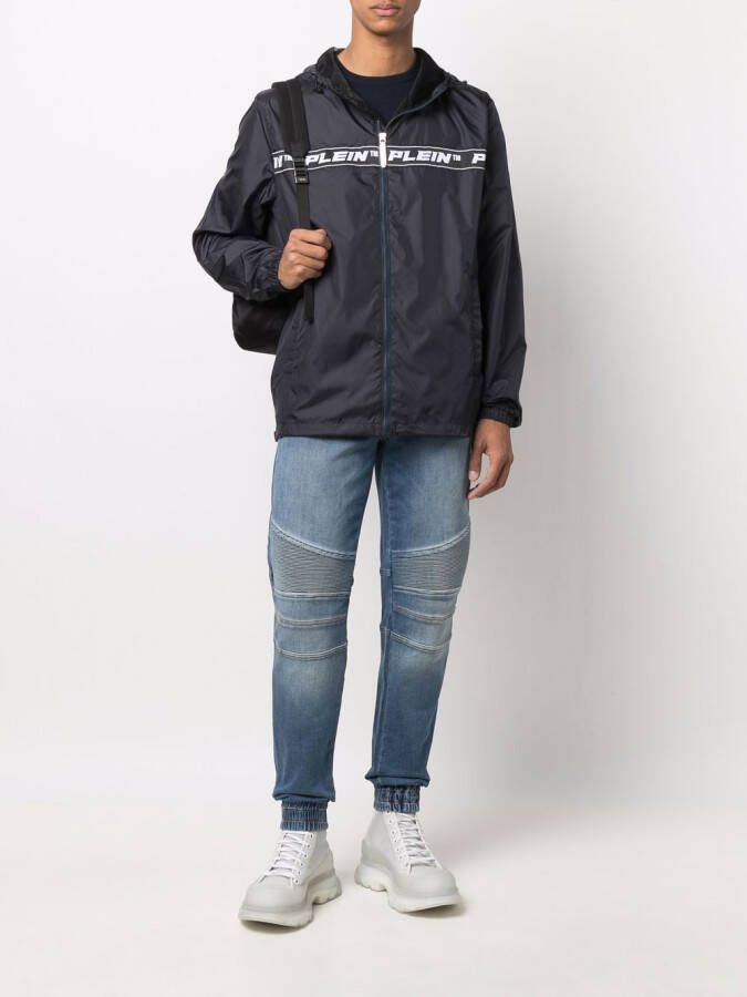 Philipp Plein Slim-fit jeans Blauw