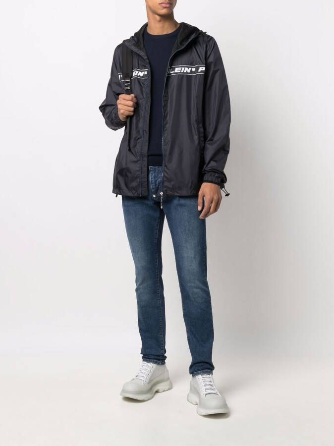 Philipp Plein Slim-fit jeans Blauw