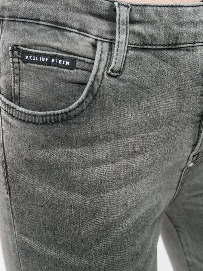 Philipp Plein Slim-fit jeans Grijs