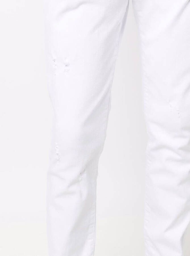 Philipp Plein Slim-fit jeans Wit