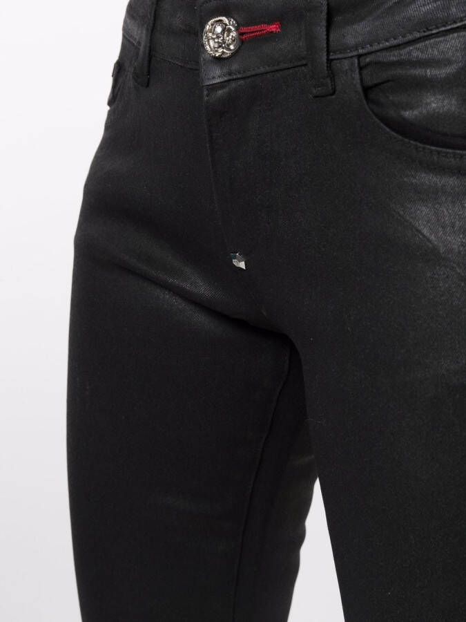 Philipp Plein Slim-fit jeans Zwart