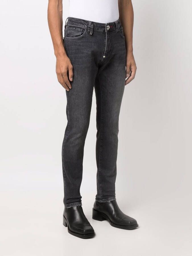 Philipp Plein Slim-fit jeans Zwart