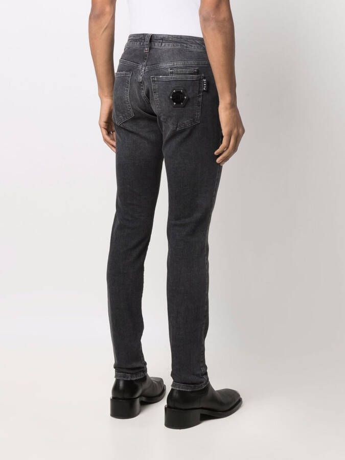 Philipp Plein Slim-fit jeans Zwart