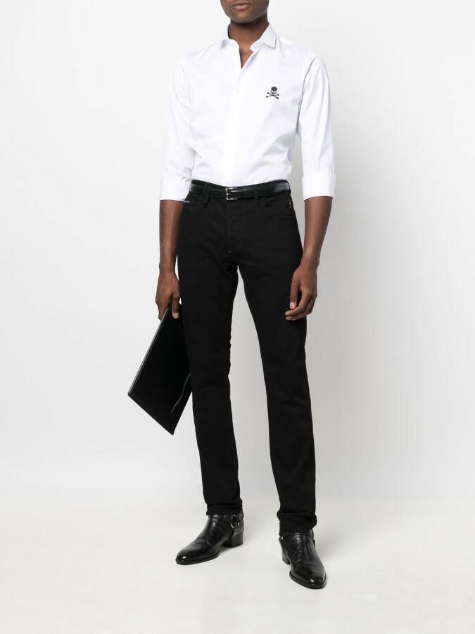Philipp Plein Slim-fit jeans Zwart