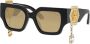 Philipp Plein Square Exclusive zonnebril met vierkant montuur Zwart - Thumbnail 2