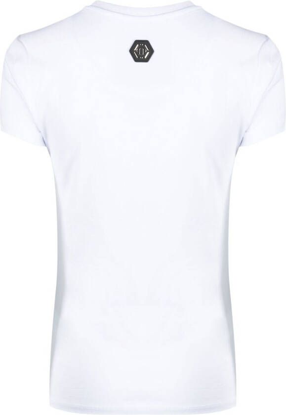 Philipp Plein T-shirt met print Wit