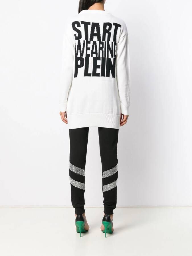 Philipp Plein Statement trui Wit