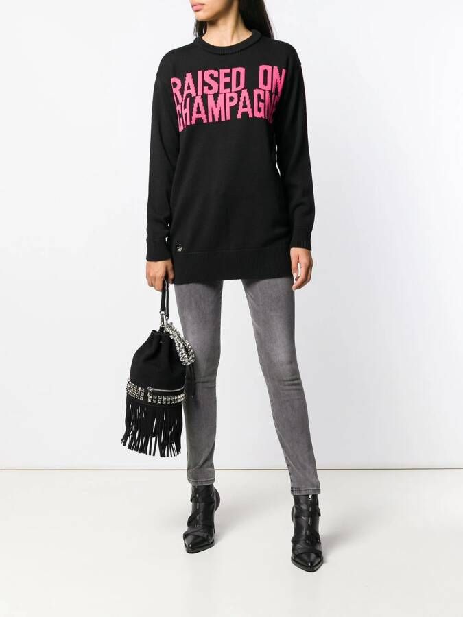 Philipp Plein Statement trui Zwart