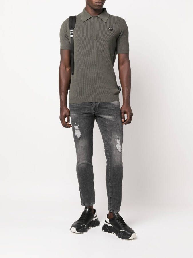 Philipp Plein Straight jeans Grijs
