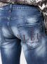 Philipp Plein Straight jeans Blauw - Thumbnail 5