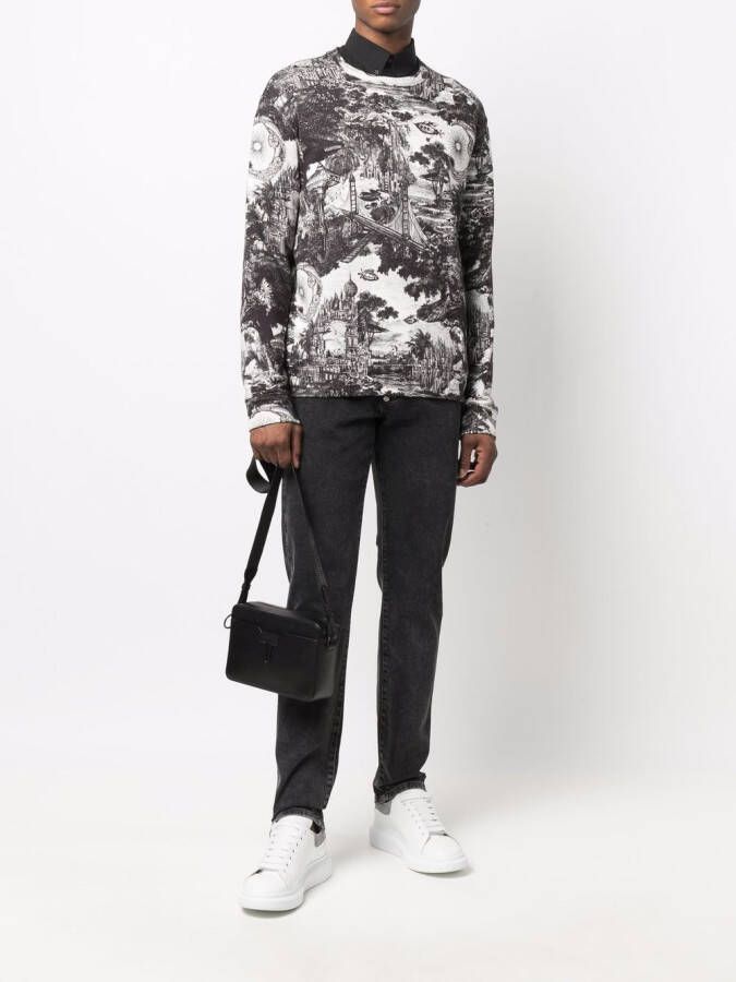 Philipp Plein Straight jeans Grijs