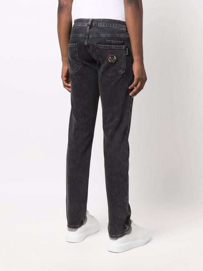 Philipp Plein Straight jeans Grijs