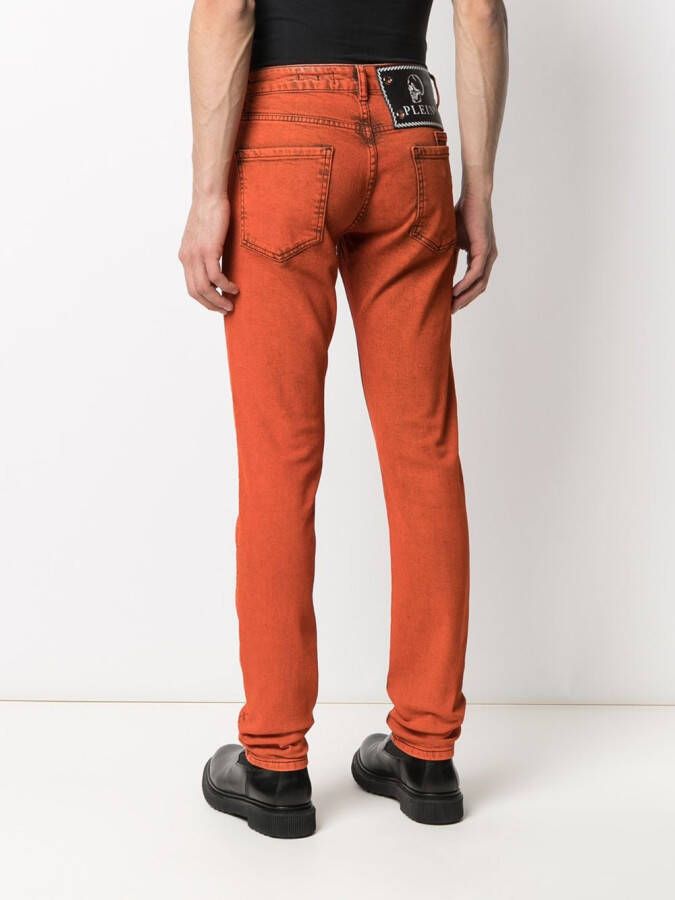 Philipp Plein Straight jeans Oranje