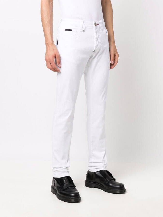 Philipp Plein Straight jeans Wit