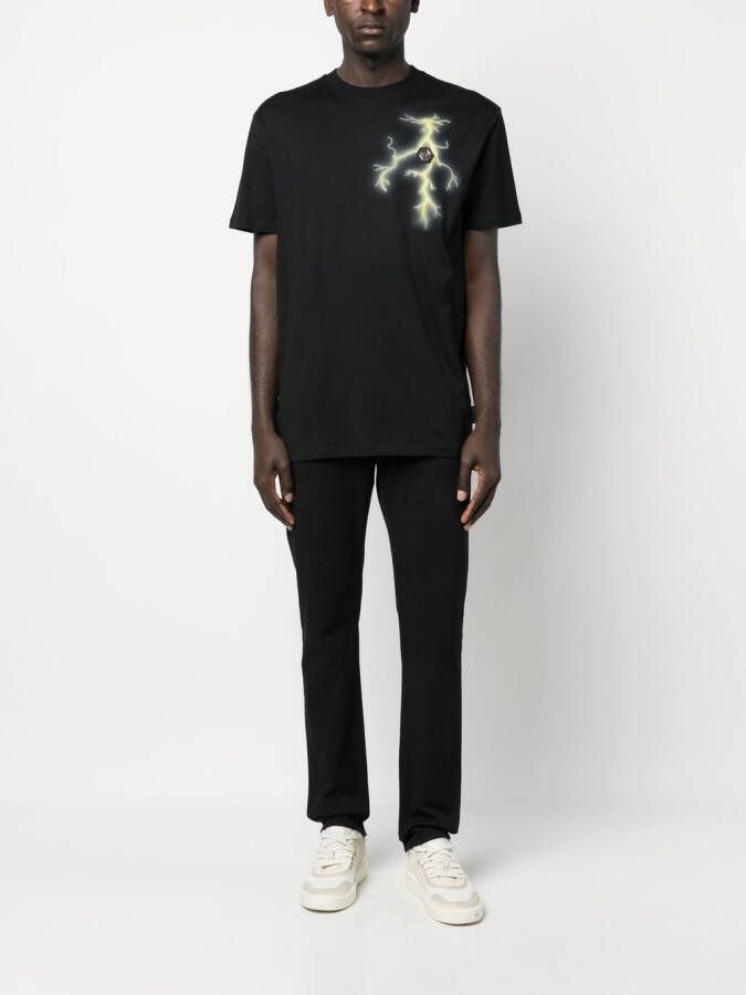 Philipp Plein Straight jeans Zwart