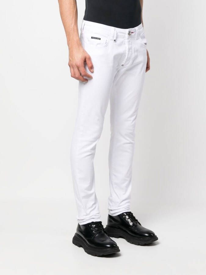 Philipp Plein Straight jeans Wit