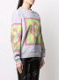 Philipp Plein Sweater met barokprint Grijs - Thumbnail 3