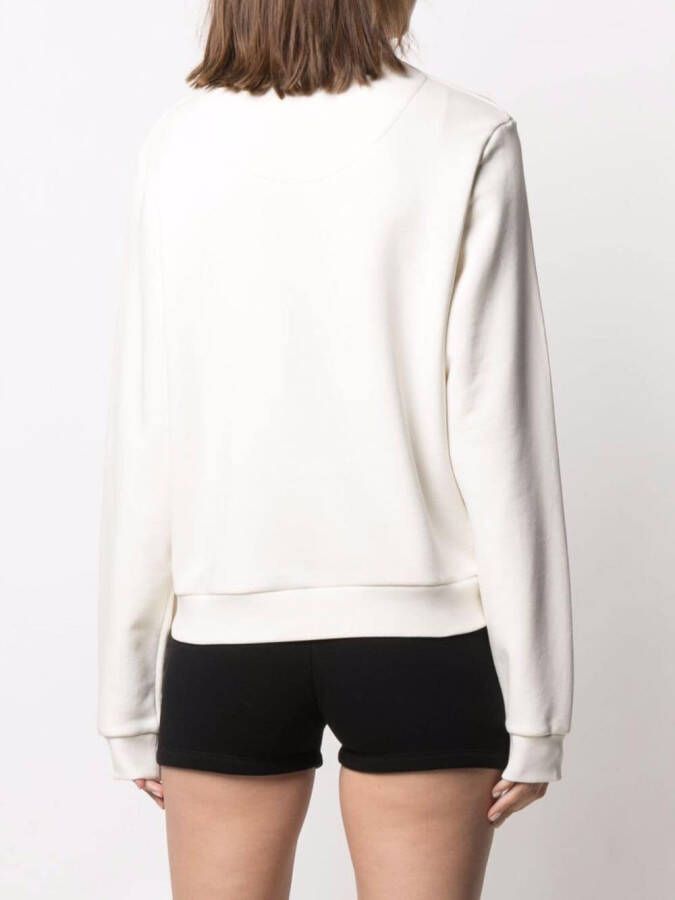 Philipp Plein Sweater met borduurwerk Wit
