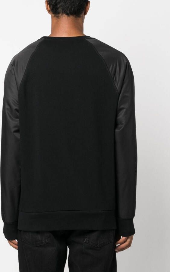 Philipp Plein Sweater met logopatch Zwart