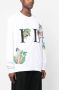 Philipp Plein Sweater met logoprint Wit - Thumbnail 4