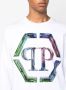 Philipp Plein Sweater met logoprint Wit - Thumbnail 5