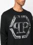 Philipp Plein Sweater met logoprint Zwart - Thumbnail 5