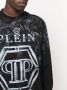 Philipp Plein Sweater met logoprint Zwart - Thumbnail 5