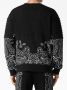 Philipp Plein Sweater met paisley-print Zwart - Thumbnail 4