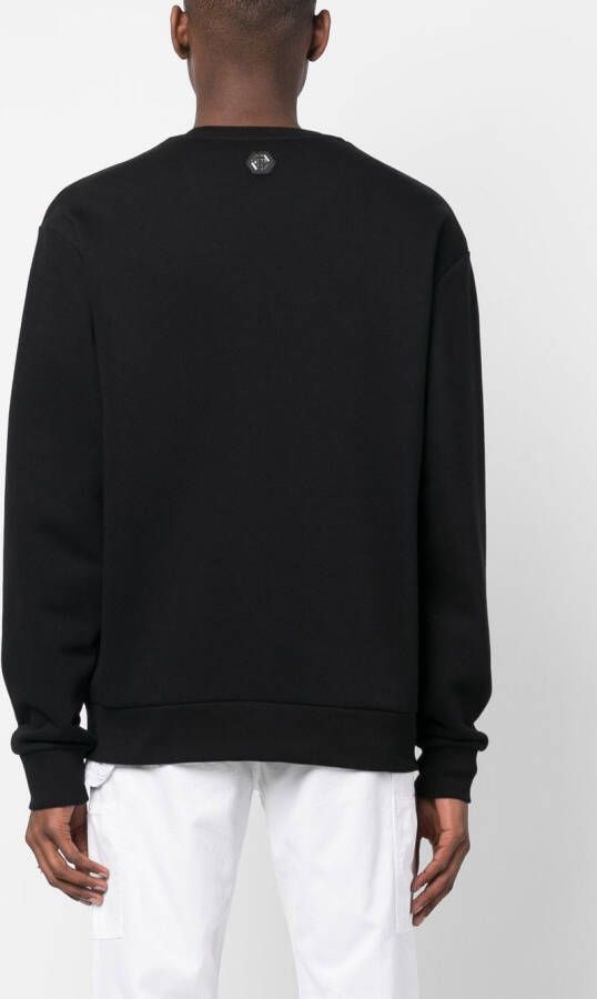 Philipp Plein Sweater met print Zwart