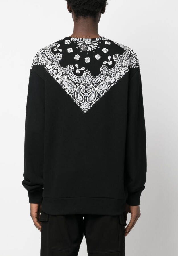 Philipp Plein Sweater met ronde hals Zwart