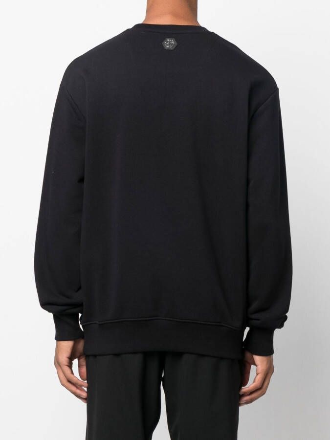 Philipp Plein Sweater met ronde hals Zwart