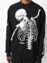 Philipp Plein Sweater met skeletprint Zwart - Thumbnail 5