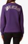Philipp Plein Sweater verfraaid met stras Paars - Thumbnail 4