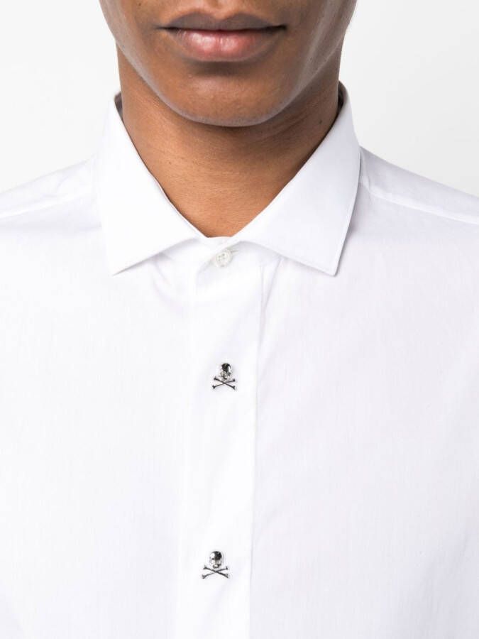 Philipp Plein T-shirt met applicatie Wit