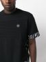 Philipp Plein T-shirt met bandanaprint Zwart - Thumbnail 5