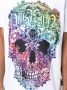 Philipp Plein T-shirt met barokprint Wit - Thumbnail 5