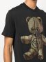 Philipp Plein T-shirt met beerprint Zwart - Thumbnail 5